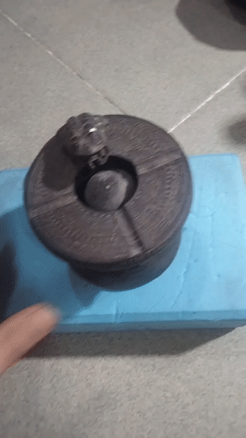 Gạt tàn thuốc Đồng Cổ xưa. Mua bán Đồ sưu tầm, đồ cổ tại Quận Tân Phú Tp Hồ Chí Minh được đăng bởi Nguyen Tien hình 1