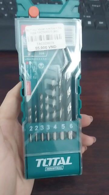 Mũi khoan Total HSS 7 cái. Mua bán Đồ chuyên dụng, Giống nuôi trồng tại Huyện Châu Thành Hậu Giang được đăng bởi DUY BEL TRẦN hình 1