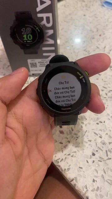 Garmin Forerunner 55 Đen new 100% (mới mua 6/6/26). Mua bán Thiết bị đeo thông minh tại Quận Gò Vấp Tp Hồ Chí Minh được đăng bởi Nguyễn Thái hình 1
