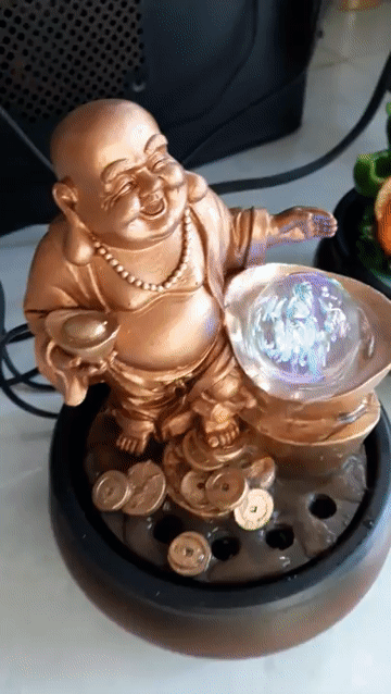 Thác Nước Phong Thủy Tượng Phật Di Lặc FULLBOX. Mua bán Cây cảnh, đồ trang trí tại Quận 12 Tp Hồ Chí Minh được đăng bởi MINH HƯNG hình 1
