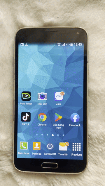 Galaxy S5 Trắng mạng 4G màn hình đẹp keng. Mua bán Điện thoại tại Quận Phú Nhuận Tp Hồ Chí Minh được đăng bởi Minh hình 1