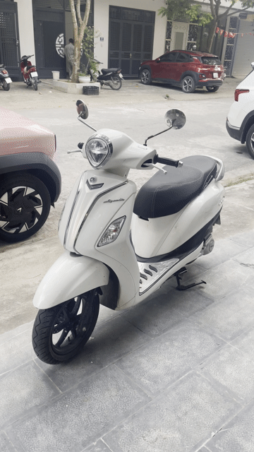 Yamaha Grande 2021 Trắng 4876 km. Mua bán Xe máy tại Thành phố Thanh Hóa Thanh Hóa được đăng bởi Linh Dương Nguyễn hình 1