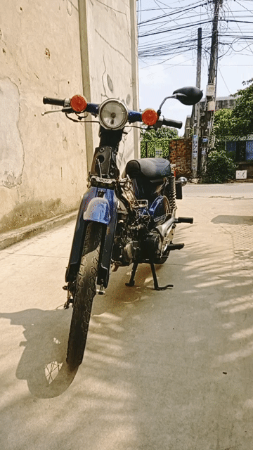 Honda Super Cub màu Xanh. Mua bán Xe máy tại Huyện Trảng Bom Đồng Nai được đăng bởi Thắng trảng bom Đồng nai hình 1