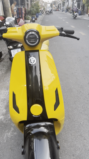 Xe đạp điện T1 màu Vàng. Mua bán Xe đạp tại Quận 8 Tp Hồ Chí Minh được đăng bởi Cửa Hàng Xe Điện Huỳnh Như hình 1