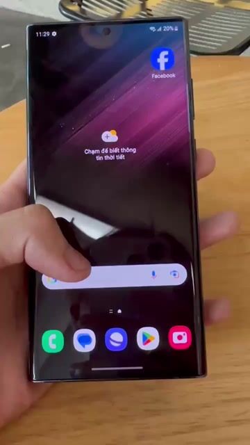 Samsung Galaxy S22 Ultra Đen. Mua bán Điện thoại tại Quận Hải Châu Đà Nẵng được đăng bởi Trương Văn Nhi 23KT2 hình 1