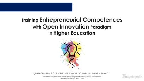 Training Entrepreneurial Competences with OpenInnovation