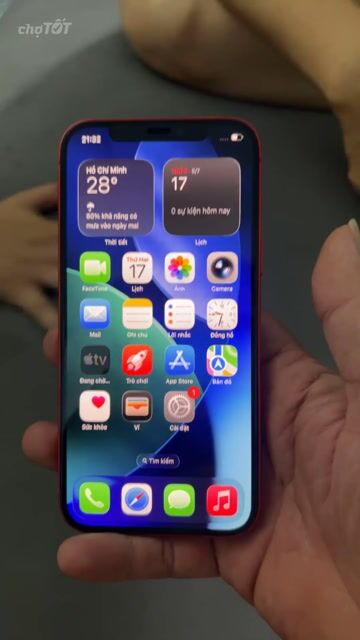 Apple iPhone 12 128GB Đỏ phiên bản quốc tế. Mua bán Điện thoại tại Quận Bình Tân Tp Hồ Chí Minh được đăng bởi ÚT HẬU PC GAMING  hình 1