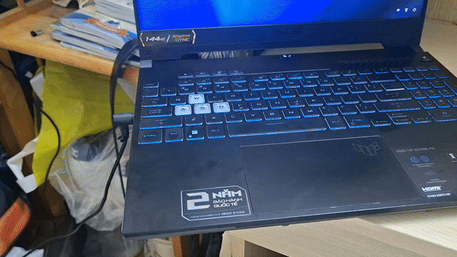 ASUS TUF F15 FX507ZC4 i7-12700H 16GB/RTX 3050. Mua bán Laptop tại Quận Phú Nhuận Tp Hồ Chí Minh được đăng bởi Phu Chau minh hình 1