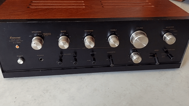 Amply Sansui AU 666. Mua bán Tivi, Âm thanh tại Huyện Bình Chánh Tp Hồ Chí Minh được đăng bởi Le va loa amply bãi hình 1