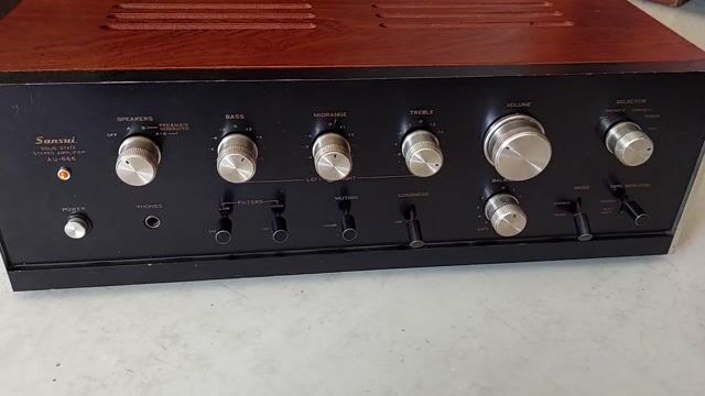 Amply Sansui AU 666. Mua bán Tivi, Âm thanh tại Huyện Bình Chánh Tp Hồ Chí Minh được đăng bởi Le va loa amply bãi hình 1