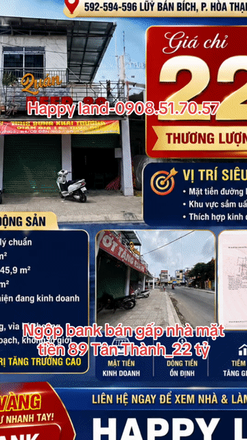 Mua bán Nhà ở Quận Tân Phú Tp Hồ Chí Minh diện tích 165.5 m² giá 22 tỷ