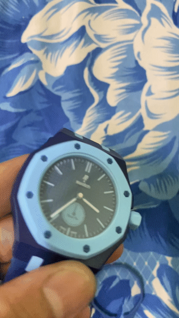AP x Swatch Nam Dây Xanh Trung Quốc. Mua bán Đồng hồ tại Quận 12 Tp Hồ Chí Minh được đăng bởi Đặng Long hình 1