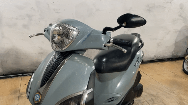 Piaggio Liberty 3vie Xám. Mua bán Xe máy tại Thành phố Dĩ An Bình Dương được đăng bởi Cửa Hàng Xe Máy Huy Khoa  hình 1