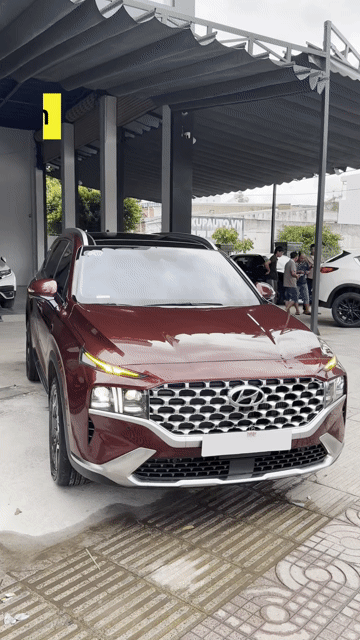 Hyundai Santafe Premium 2024 2.2D Đỏ lướt. Mua bán Ô tô tại Thành phố Thủ Đức Tp Hồ Chí Minh được đăng bởi Bá Lộc hình 1