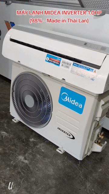Máy lạnh Midea Inverter 1.0HP_2025_98%_xx:Thái Lan. Mua bán Máy lạnh, điều hoà tại Thành phố Nha Trang Khánh Hòa được đăng bởi Bảo trì điện lạnh Nha Trang hình 1
