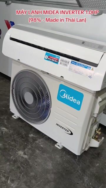 Máy lạnh Midea Inverter 1.0HP_2025_98%_xx:Thái Lan. Mua bán Máy lạnh, điều hoà tại Thành phố Nha Trang Khánh Hòa được đăng bởi Bảo trì điện lạnh Nha Trang hình 1
