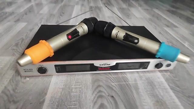 Micro không dây Shure KTV-600 Vàng đồng. Mua bán Tivi, Âm thanh tại Huyện Hóc Môn Tp Hồ Chí Minh được đăng bởi Đức Anh hình 1