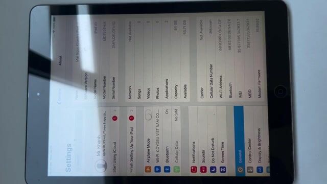 Apple iPad Air 9.7 inch 64GB, Wifi, Sim 4G. Mua bán Máy tính bảng tại Thành phố Thủ Đức Tp Hồ Chí Minh được đăng bởi Mr Khanh hình 1