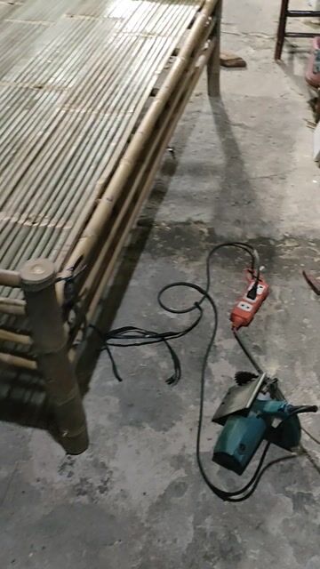 Giường tre vàng nâu đủ kích cỡ. Mua bán Giường, chăn ga gối nệm tại Quận 12 Tp Hồ Chí Minh được đăng bởi Bố Kẹo Chíp hình 1
