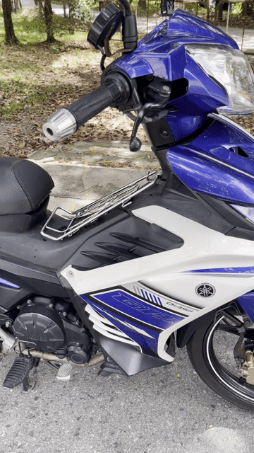 Yamaha Exciter 135 2014 Xanh trắng 155137 km. Mua bán Xe máy tại Thành phố Thủ Dầu Một Bình Dương được đăng bởi ĐÀO VĂN CƯỜNG hình 1