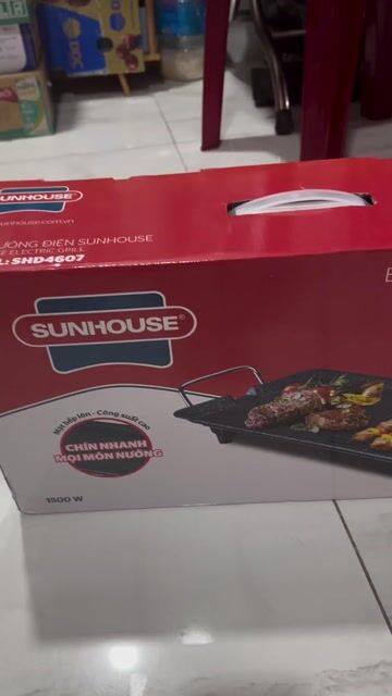 Bếp nướng điện SUNHOUSE SHD4607. Mua bán Bếp, lò, đồ điện nhà bếp tại Huyện Bình Chánh Tp Hồ Chí Minh được đăng bởi Ha Duy Thanh hình 1