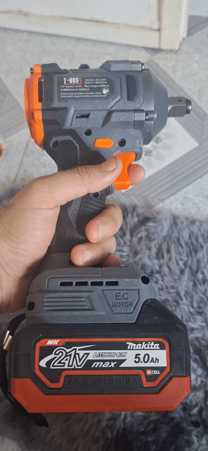 Máy siết bu lông T-BOSS 21V Xám cam. Mua bán Đồ chuyên dụng, Giống nuôi trồng tại Huyện Bến Lức Long An được đăng bởi quý phan chuyên pin lithium hình 1