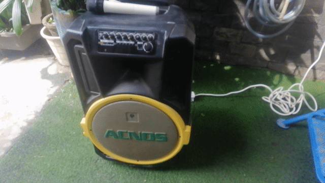 Loa kéo Acnos BeatBox KB39C 4 tấc đen vàng. Mua bán Tivi, Âm thanh tại Thành phố Thủ Đức Tp Hồ Chí Minh được đăng bởi Bao Anh Deco hình 1