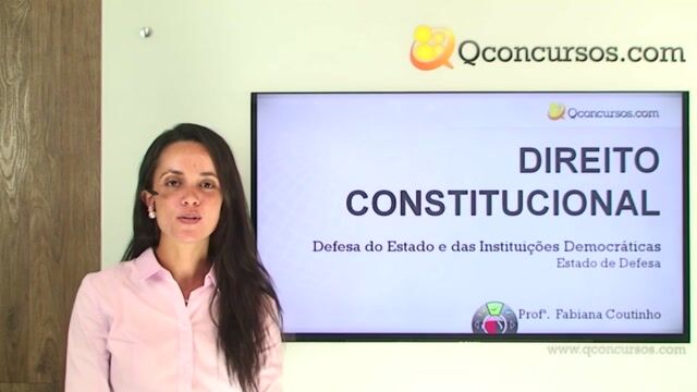 Videoaula Direito Constitucional Para Oab Estado De Sítio 