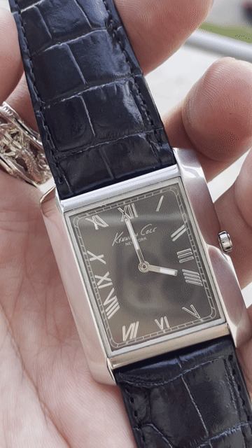 Kenneth Cole KC9185 Đồng hồ dây da Mỹ. Mua bán Đồng hồ tại Huyện Tiên Lữ Hưng Yên được đăng bởi Sử  hình 1