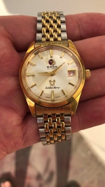 Đồng hồ Rado Golden Horses Nam. Mua bán Đồng hồ tại Quận 12 Tp Hồ Chí Minh được đăng bởi An Bùi 1962 hình 1