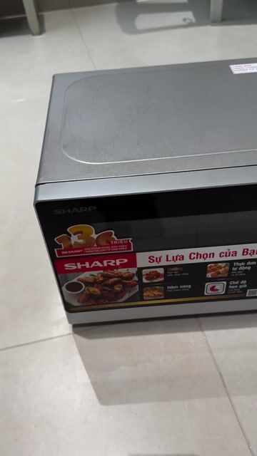 Lò vi sóng Sharp 800W nướng 1000W Xám. Mua bán Bếp, lò, đồ điện nhà bếp tại Quận 1 Tp Hồ Chí Minh được đăng bởi Hoàng hình 1