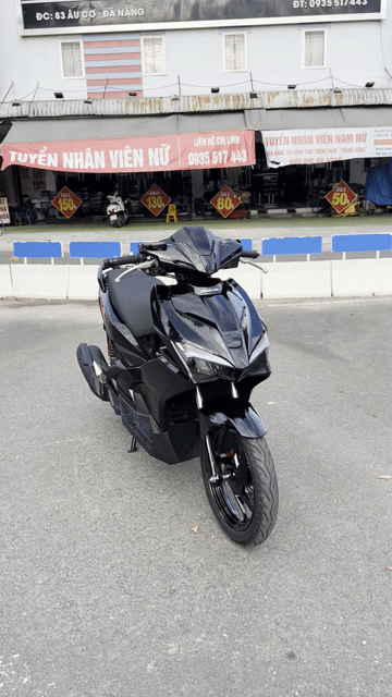 Honda Air Blade 2017 Đen. Mua bán Xe máy tại Quận Liên Chiểu Đà Nẵng được đăng bởi Xe máy cũ đức nguyễn hình 1
