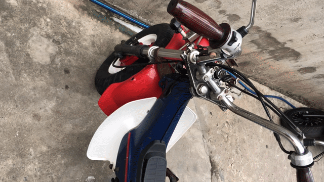 Honda Chaly 81 Số sàn Đỏ, Xanh, Trắng. Mua bán Xe máy tại Huyện Nhà Bè Tp Hồ Chí Minh được đăng bởi LÊ VĂN GIÀU hình 1