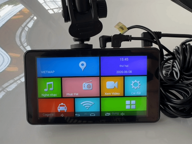 Camera hành trình VIETMAP A50 trước sau. Mua bán Máy ảnh, Máy quay tại Huyện Trảng Bom Đồng Nai được đăng bởi Hoàng Huy hình 1