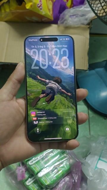 Apple iPhone 15 Pro Max 256GB Bạc. Mua bán Điện thoại tại Quận Liên Chiểu Đà Nẵng được đăng bởi tran quoc hình 1