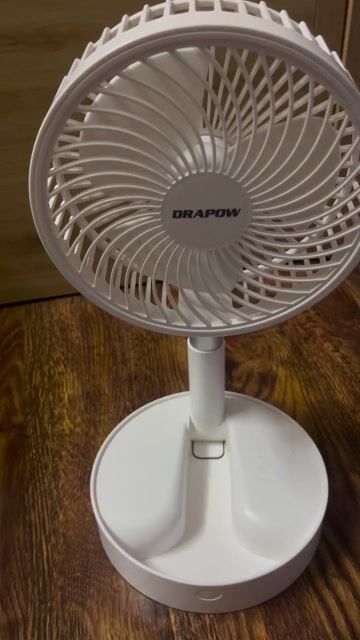 20c Quạt tích điện Drapow DF02 Trắng, Hồng gấp gọn. Mua bán Quạt tại Quận Ba Đình Hà Nội được đăng bởi Tuấn Anh hình 1