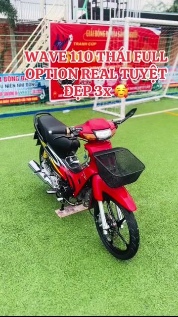 WAVE 110 THÁI DỌN TÂM HUYẾT FULL ĐỒ CHƠI REAL ĐẸP. Mua bán Xe máy tại Huyện Chợ Mới An Giang được đăng bởi XE MÁY THIỆN PHÁT AN GIANG hình 1