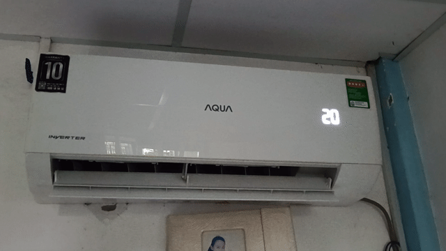 Máy lạnh Aqua 1 HP Inverter Trắng. Mua bán Máy lạnh, điều hoà tại Huyện Đức Hòa Long An được đăng bởi Tâm Trần hình 1