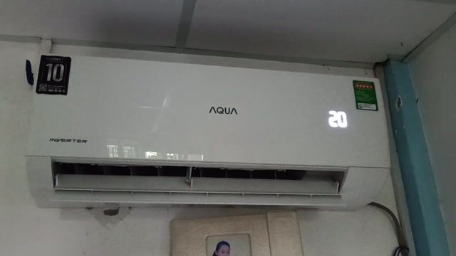 Máy lạnh Aqua 1 HP Inverter Trắng. Mua bán Máy lạnh, điều hoà tại Huyện Đức Hòa Long An được đăng bởi Tâm Trần hình 1