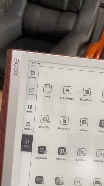 Máy đọc sách  Boox 32GB Xám Màn hình sắc nét. Mua bán Máy tính bảng tại Quận 11 Tp Hồ Chí Minh được đăng bởi Hào Nam Audio  hình 2