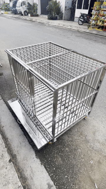 Chuồng chó inox Thuận Phát. Mua bán Phụ kiện, Thức ăn, Dịch vụ tại Quận Bình Tân Tp Hồ Chí Minh được đăng bởi Thuận hình 1