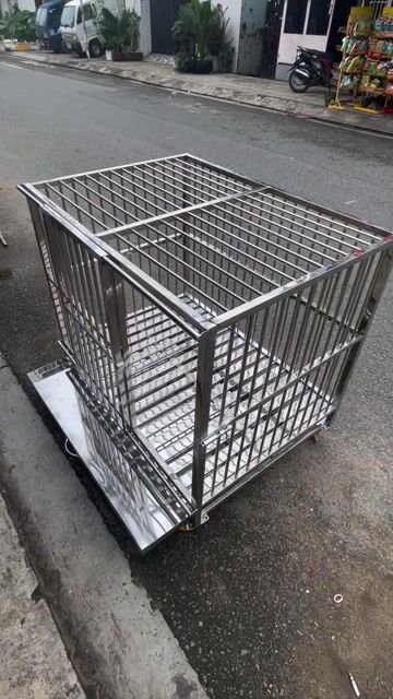 Chuồng chó inox Thuận Phát. Mua bán Phụ kiện, Thức ăn, Dịch vụ tại Quận Bình Tân Tp Hồ Chí Minh được đăng bởi Thuận hình 1