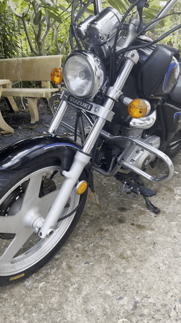 Suzuki GZ125 HS Cổ điển Đen. Mua bán Xe máy tại Thành phố Tân An Long An được đăng bởi Hưng hình 1