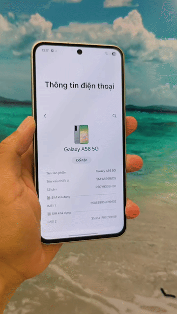 Samsung Galaxy A56 5G 8GB/256GB Xanh lá. Mua bán Điện thoại tại Thị xã Phú Mỹ Bà Rịa - Vũng Tàu được đăng bởi Shark Store Phú Mỹ hình 1