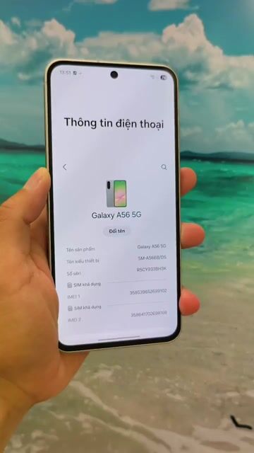 Samsung Galaxy A56 5G 8GB/256GB Xanh lá. Mua bán Điện thoại tại Thị xã Phú Mỹ Bà Rịa - Vũng Tàu được đăng bởi Shark Store Phú Mỹ hình 1