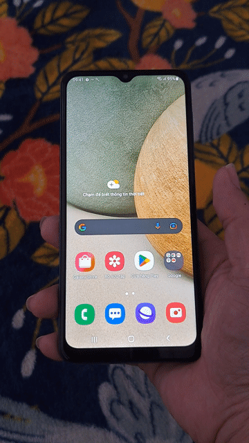 Samsung A12 128GB Xanh Zin Full chức năng.. Mua bán Điện thoại tại Thành phố Long Xuyên An Giang được đăng bởi Tk Smartphone  hình 1