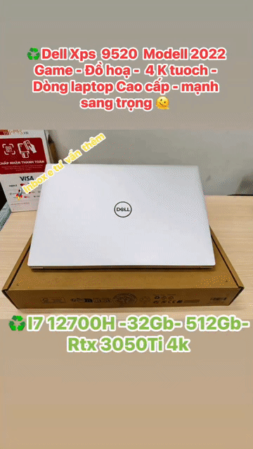 Dell XPS 9520 i7-12700H / 32GB/512GB RTX 3050 4k. Mua bán Laptop tại Quận 1 Tp Hồ Chí Minh được đăng bởi khanh laptop hình 1