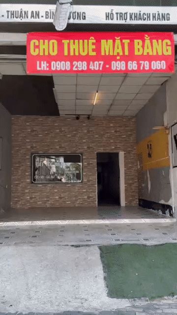 Cho thuê Văn phòng, Mặt bằng kinh doanh Khu dân cư Thuận Giao Thành phố Thuận An Bình Dương diện tích 224 m² giá 14 triệu/tháng