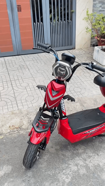 Xe điện 133 Đỏ bình mới 100%. Mua bán Xe đạp tại Thành phố Biên Hòa Đồng Nai được đăng bởi XE ĐIỆN THÚY DUYÊN hình 1