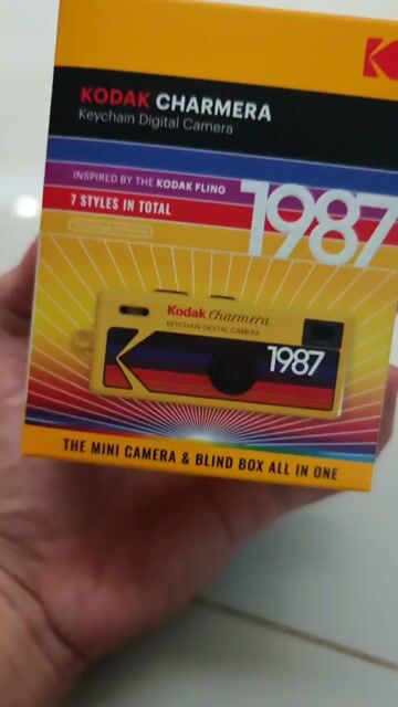 Máy ảnh móc khoá Kodak Charmera Mini Blind Box. Mua bán Phụ kiện (Màn hình, Chuột...) tại Thành phố Dĩ An Bình Dương được đăng bởi Hữu Hoàng Nguyễn hình 1